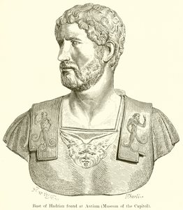 Buste af Hadrian fundet på Antium (Museum of the Capitol)