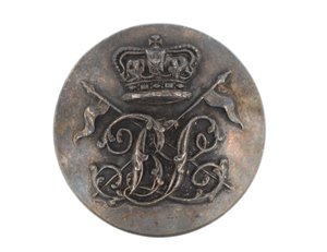 Button, 11. regiment af bengalsk kavaleri af English School