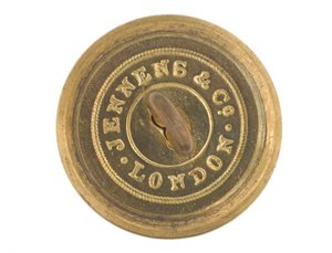 Button, 9. Regiment af Bengal Lancers, før 1901 af English School