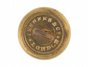 Button, 9. Regiment af Bengal Lancers, før 1901 af English School