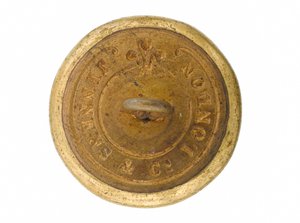 Button, Bengal Staff Corps, 1876-1891 af English School