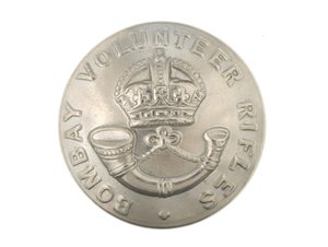 Button, Bombay Volunteer Rifles, 1901-1947 af English School