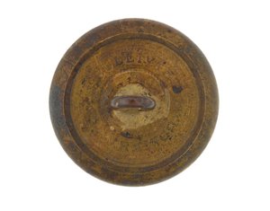 Button, Calcutta Volunteer Rifles, før 1901 af English School