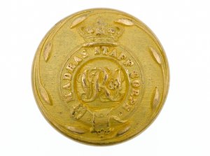 Button, Madras Staff Corps, 1861-1876 af English School