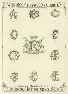 CA, CB, CC, CD, CE, CF, CG, CI, CJ, CK, CL af English School