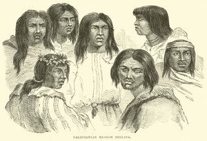 Californiens missionsindianere af English School