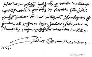 Calvin, (John) af English School