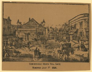 Cambridge Heath Turnpike Gate af English School