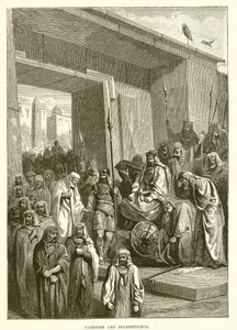 Cambyses og Psammetichus af English School