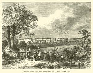 Camden Town fra Hampstead Road, Marylebone af English School