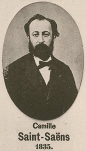 Camille Saint-Saens (gravering) af English School