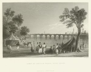 Ibrahim Pashas lejr, nær Adana, Tyrkiet, 1837 af English School