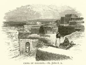 Kana af Galilæa, St. John, ii af English School