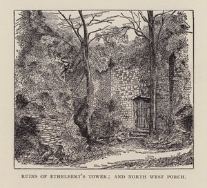 Canterbury: Ruinerne af Ethelbert