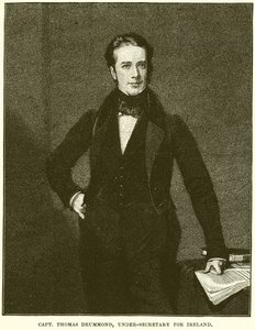 Kaptajn Thomas Drummond, undersekretær for Irland af English School