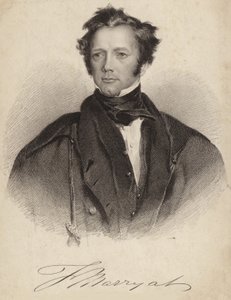 Kaptajn Frederick Marryat af English School