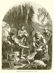 Kaptajn Kydd skjuler skat i en hule af English School