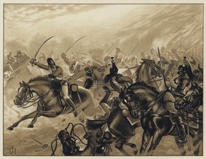 Kaptajn Norman Ramsay og hans batteri af hesteartilleri ved Fuentes D