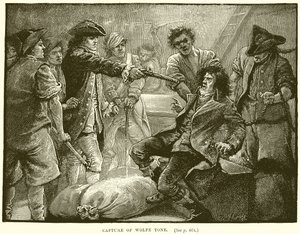 Optagelse af Wolfe Tone af English School