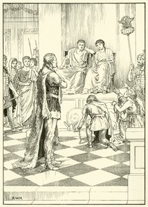 Caractacus (blæk på papir) af English School