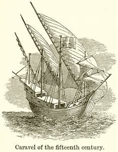 Karavel fra det femtende århundrede af English School