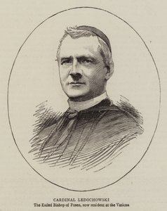 Kardinal Ledochowski (gravering) af English School