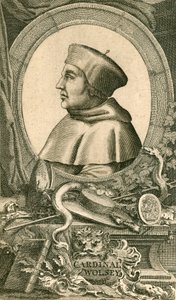 Kardinal Wolsey af English School
