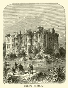 Carew Castle  af English School