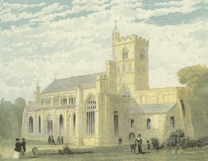 Carlisle Cathedral, North West View af English School