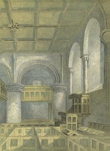 Carlisle Cathedral, en del af skibet af English School