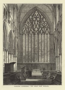 Carlisle Kathedrale, das große Ostfenster