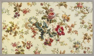 Tæppedesign (wc på papir) af English School