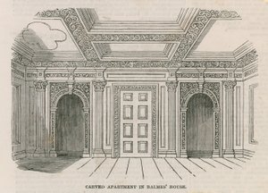 Geschnitztes Zimmer im Balmes House