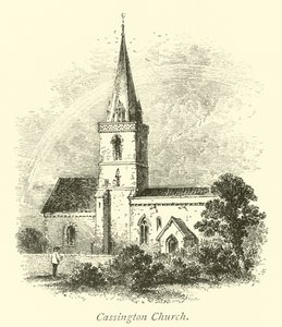 Cassington kirke af English School