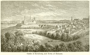 Kronborg Slot og Helsingør By af English School