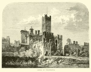 Castle of Villafranca  af English School