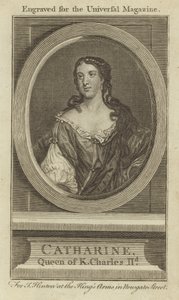 Catharine, dronning af kong Charles II af English School