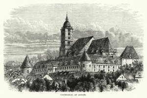 Katedralen i Agram (gravering) af English School