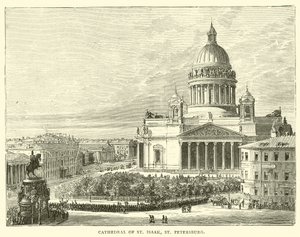 St. Isaak-katedralen, Skt. Petersborg af English School
