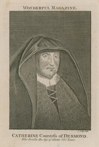 Catherine grevinde af Desmond, som levede til en alder af omkring 140 år af English School