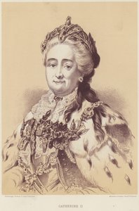 Catherine II af Rusland af English School