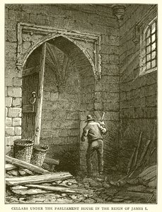 Kældre under parlamentshuset under James I