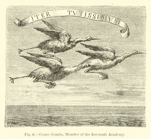 Cesare Gamba, medlem af Insensati Academy af English School