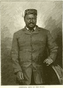 Cetewayo, Zuluernes konge af English School