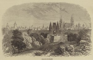 Chalons-sur-Marne (gravering) af English School