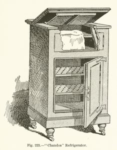 Chandos køleskab af English School