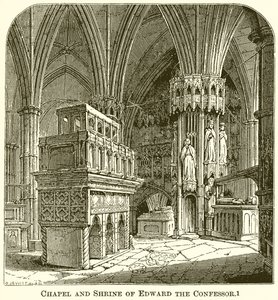 Edvard Bekenderens kapel og helligdom af English School