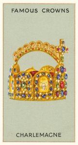 Karl den Store (chromolitho) af English School