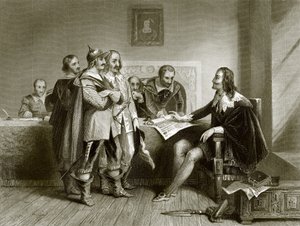 Charles 1. nægtede traktaten i Oxford af English School