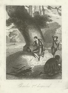 Charles 2. forklædt af English School